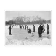 Curling in Central Park, Nova Iorque