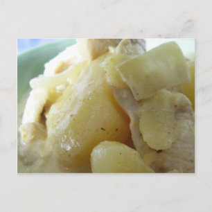 Cartão Postal Curry Amarelo Tailandês [แ ก ก ะ ห ง 