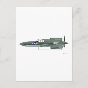 Cartão Postal Curtiss XP-55 Ascender