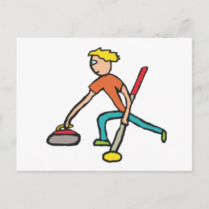 Cartão Postal Curva