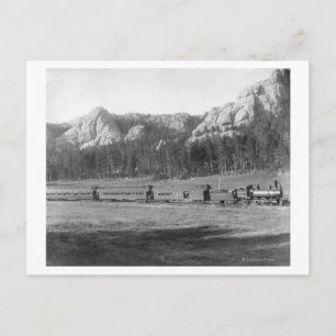 Cartão Postal Curva de ferradura em Burlington e Missouri