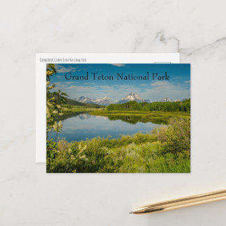 Cartão Postal Curva de Oxbow no Grand Teton National Park