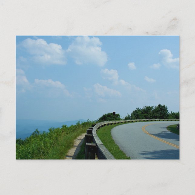 Cartão Postal Curva Nítida, Beleza Esboçada [cartão postal] (Frente)