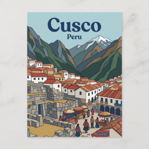 Cartão Postal Cusco Peru