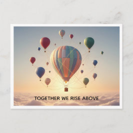 Cartão Postal Custom Motivational Quote post card