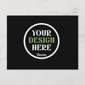 Cartão Postal custom, unique, sleek & minimalist hershey®'s kiss