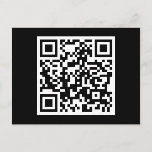 Cartão Postal customizable QR code