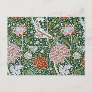 Cartão Postal Cute Vintage William Morris Pattern