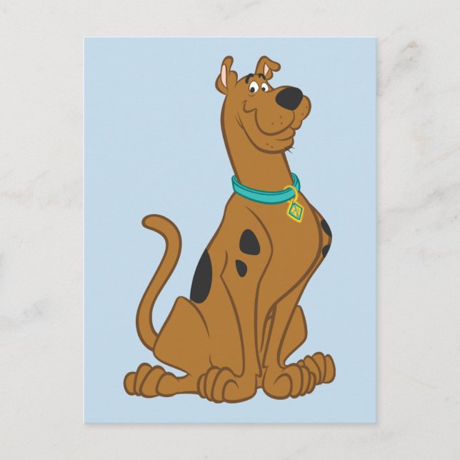 Cartão Postal Cutro De Scooby-Doo Que Bonito (Frente)