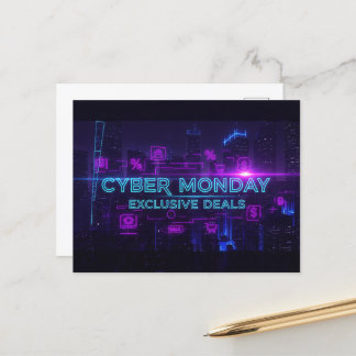 Cartão Postal Cyber Segunda