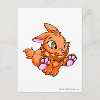 Cartão Postal Cybunny Orange