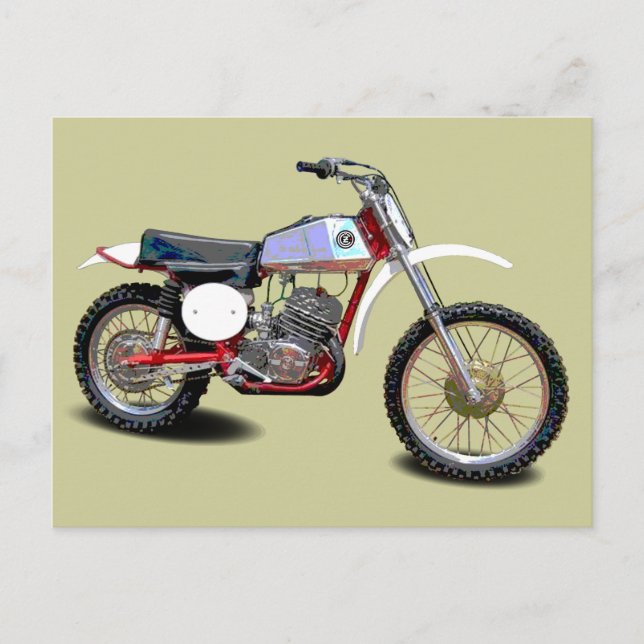 CARTÃO POSTAL CZ 400 TANQUE COFFIN. (Frente)