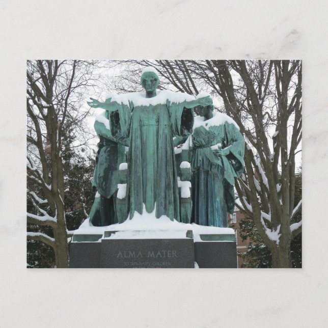 cartão postal da Alma Mater (Frente)