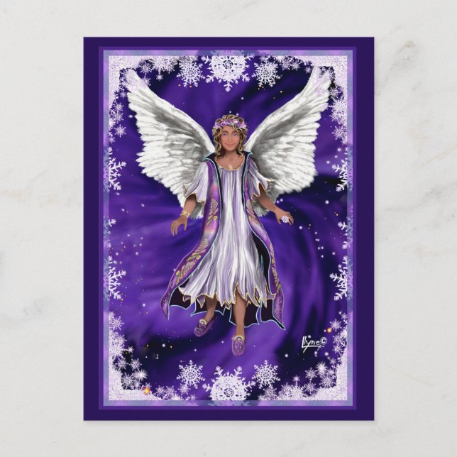 Cartão Postal da Alma Roxa (Frente)