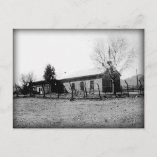 Cartão postal da antiga escola de 1885 (fotografia