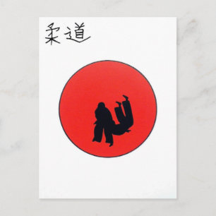 Cartão Postal da Arte do Judô