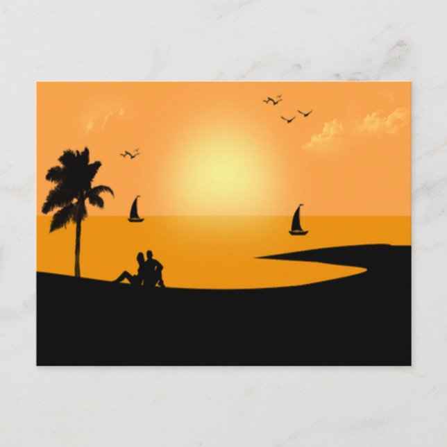 Cartão postal da Baía de Bergamot (Frente)