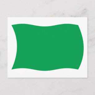 Cartão Postal da Bandeira da Líbia