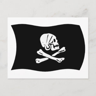Cartão Postal da Bandeira de Henry Every
