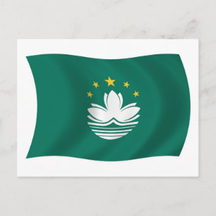 Cartão Postal da Bandeira de Macau