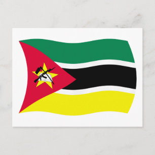 Cartão Postal da Bandeira de Moçambique