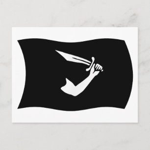 Cartão Postal da Bandeira de Thomas Tew