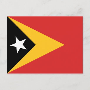 Cartão Postal da Bandeira de Timor-Leste