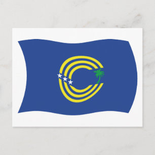 Cartão Postal da Bandeira de Tokelau