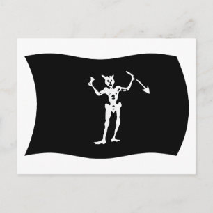 Cartão Postal da Bandeira do Barba Negra
