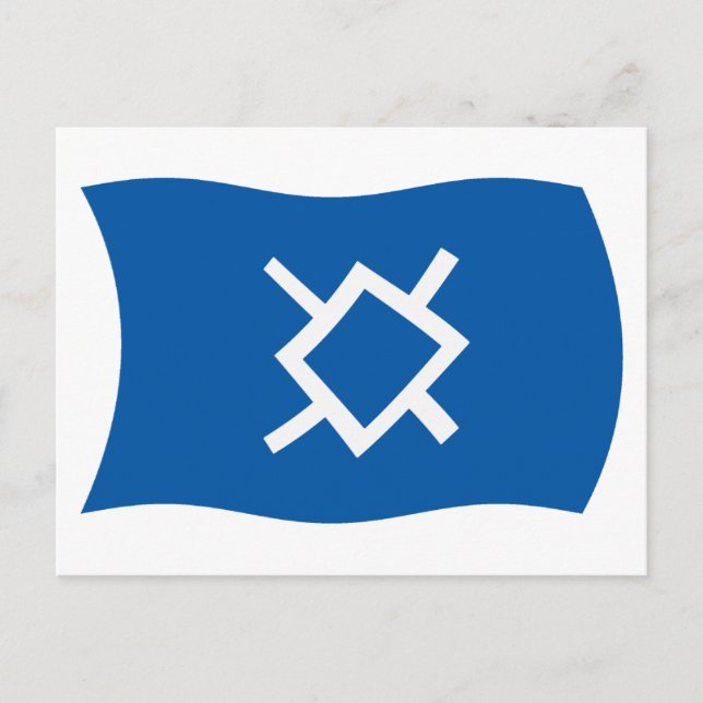 Cartão Postal da Bandeira do Cheyenne do Norte (Frente)