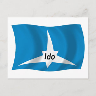 Cartão Postal da Bandeira do Ido