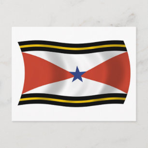 Cartão Postal da Bandeira do Povo Akha