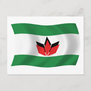 Cartão Postal da Bandeira do Povo Húngaro