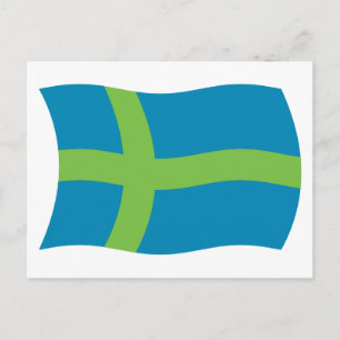 Cartão Postal da Bandeira do Povo Vótico