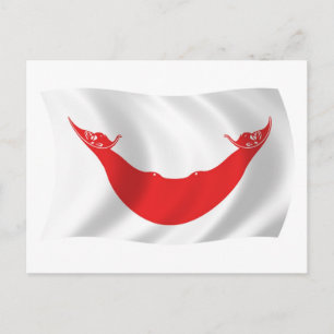Cartão Postal da Bandeira do Rapa Nui