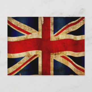 Cartão Postal da Bandeira do Reino Unido