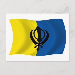 Cartão Postal da Bandeira do Siquismo