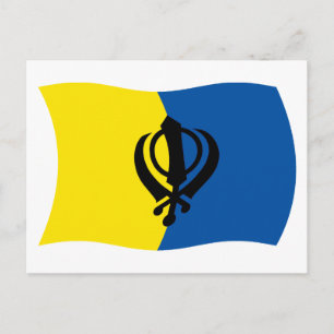Cartão Postal da Bandeira do Siquismo