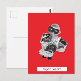 Cartão Postal da Boneca Voadora Legal