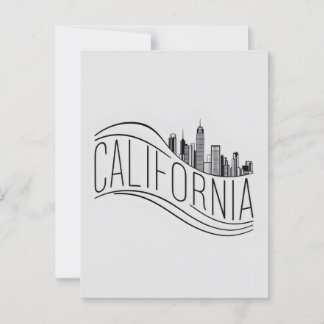 Cartão postal da Califórnia
