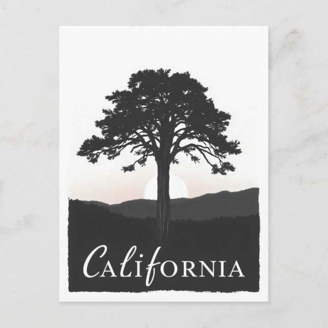 Cartão postal da Califórnia (Frente)