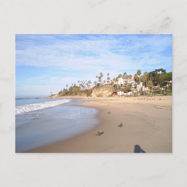 Cartão postal da Califórnia Beach (Frente)