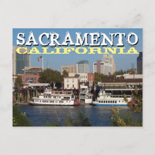 Cartão postal da Califórnia Sacramento
