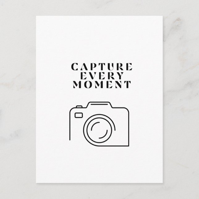 Cartão postal da câmera (Frente)