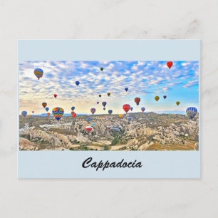 cartão postal da Cappadocia