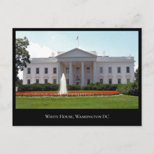 Cartão Postal da Casa Branca dos Estados Unidos