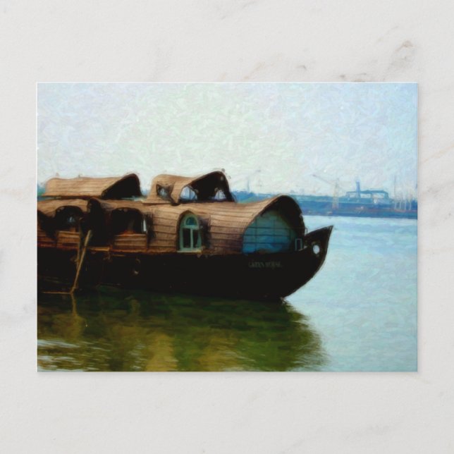 Cartão postal da casa de boi (Frente)