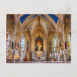 cartão postal da casa de deus