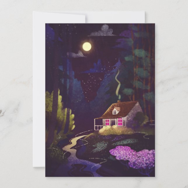 Cartão postal da Casa do País Cozy (Frente)