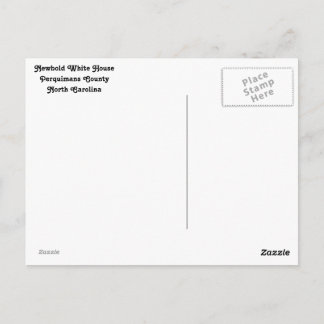 Cartão postal da Casa Newbold White
